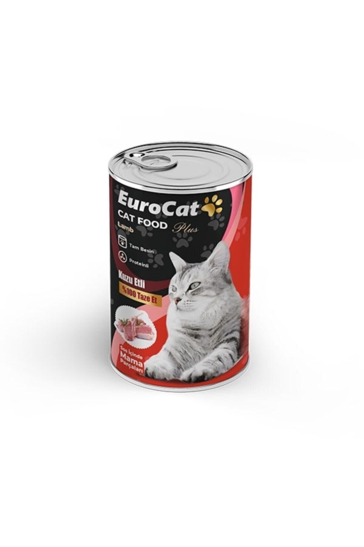 Eurocat Kedi Konserve Kuzulu 400 gr