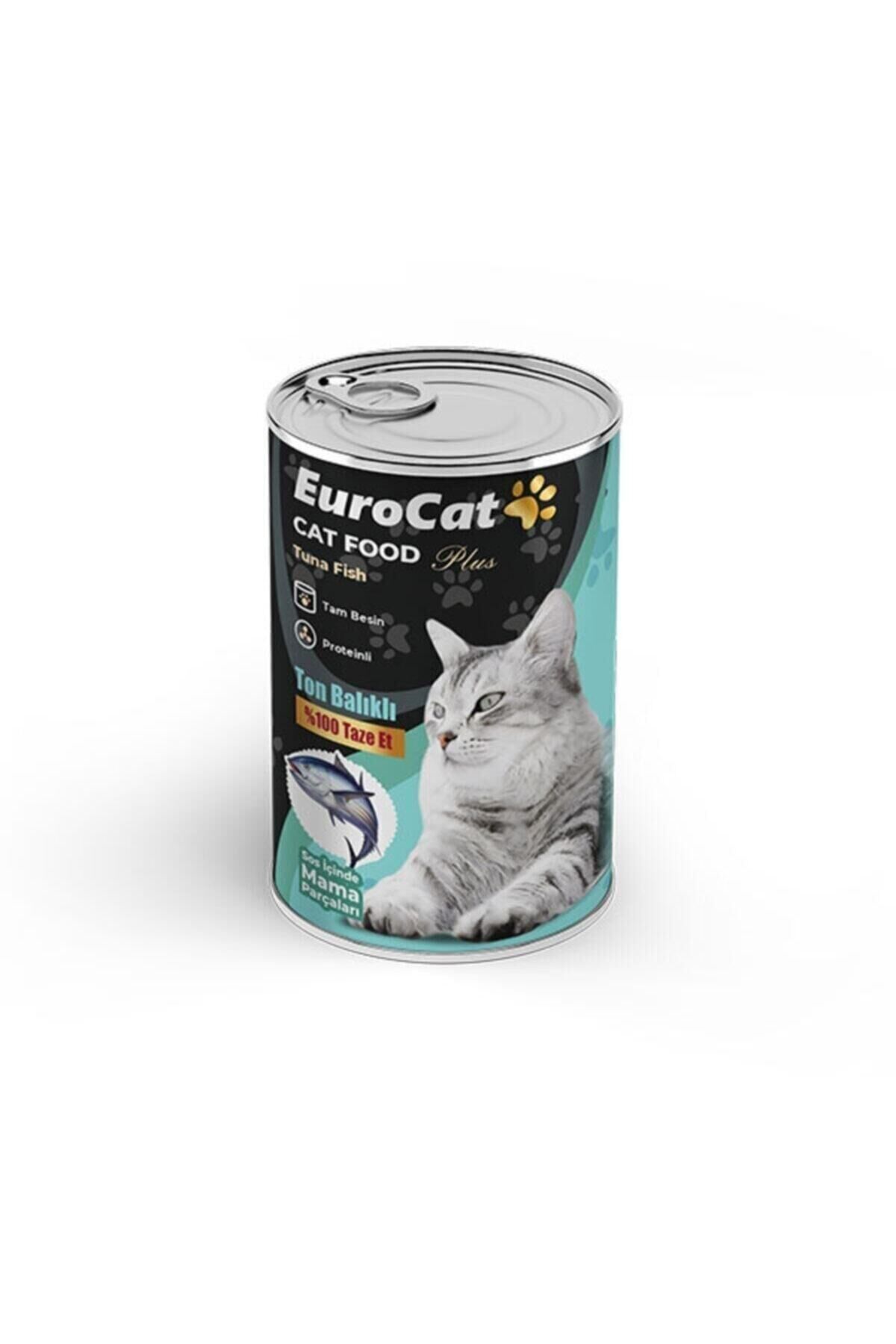 Eurocat Kedi Konserve Ton Balıklı 400 Gr