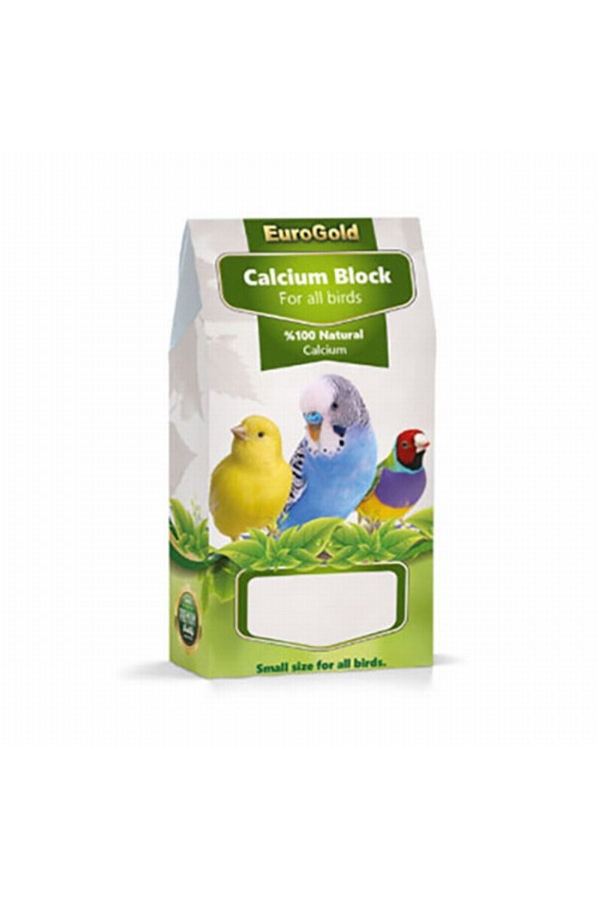 EuroGold Kalsiyum Blok Küçük Tekli Gaga Taşı Small
