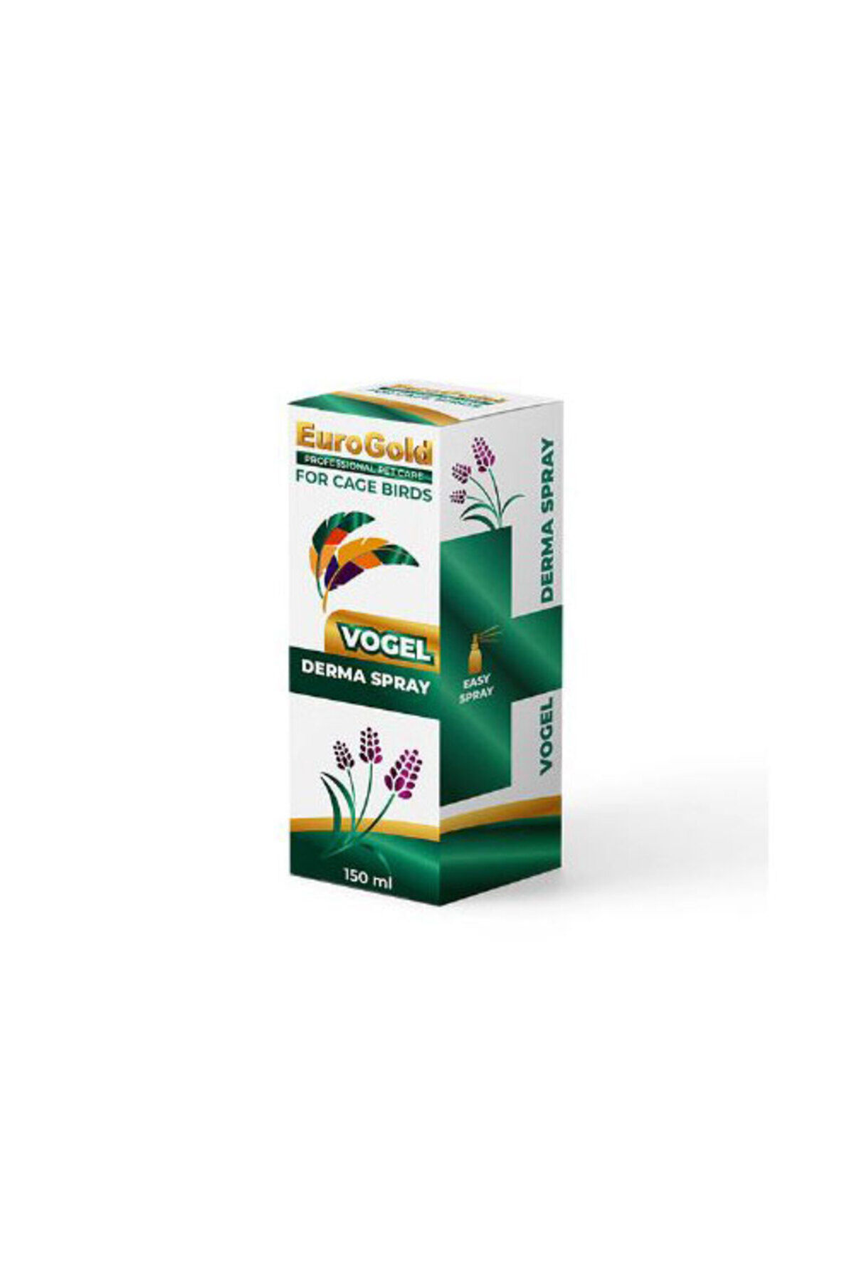 EuroGold Vogel Kuşlar Için Derma Deri Bakım Sprey 150 ml