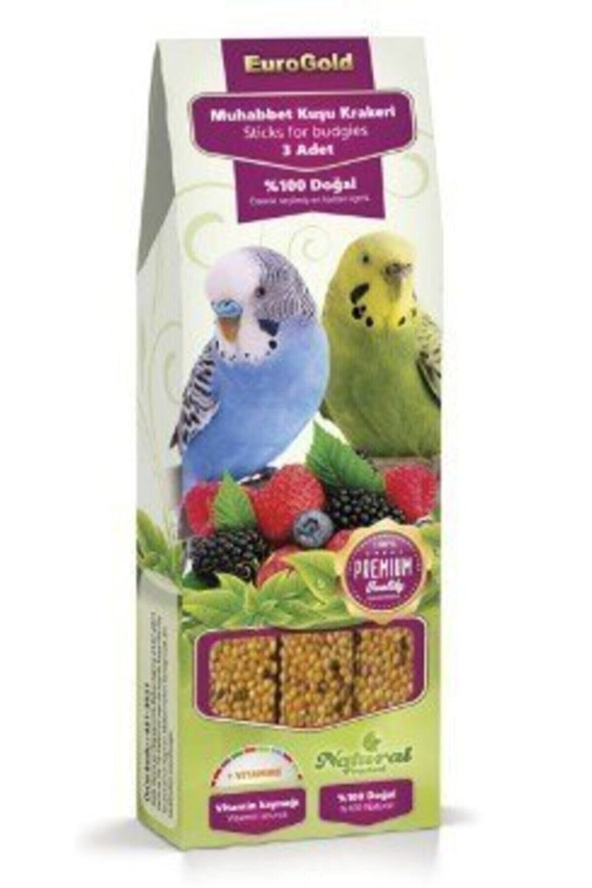 EuroGold Muhabbet Meyveli Kraker Üçlü 95 gr