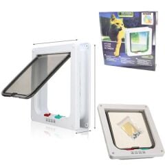 EuroCat Kedi Kapısı 4 Yollu (19x20x5,5)