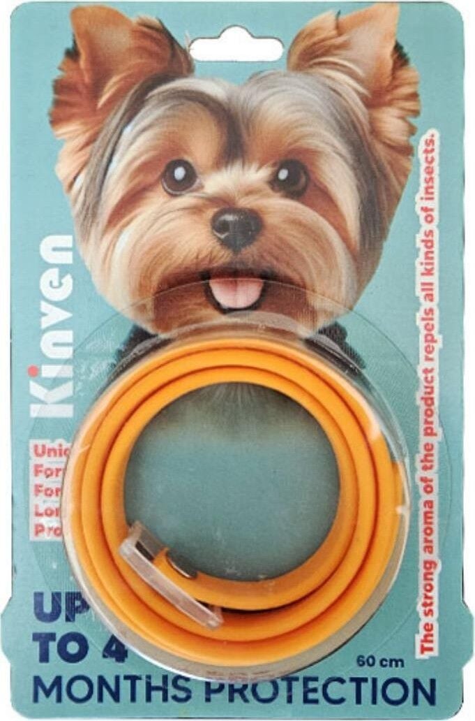 Köpek Bit Pire Uzaklaştıcı Tasma 60 cm Turuncı