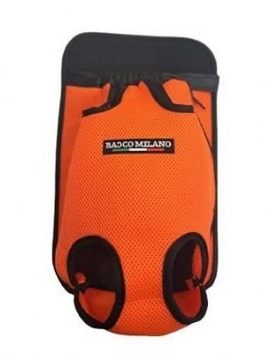 Bacco Milano Ana Kucağı Çanta Ayaklı Model Turuncu 21X32 Cm