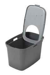 Moderna Top Cat Kedi Tuvaleti Koyu Gri