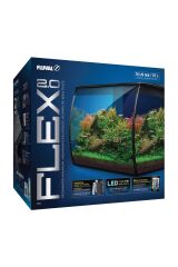 Fluval Flex 2.0 Akvaryum Siyah 57L
