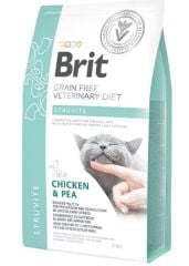 Brit Veterinary Diet Struvite İdrar Yolu Sağlığı Destekleyici Tahılsız Kedi Maması 2kg