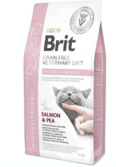 Brit Veterinary Diet HypoAllergenic Cilt Sağlığı Destekleyici Tahılsız Kedi Maması 5kg