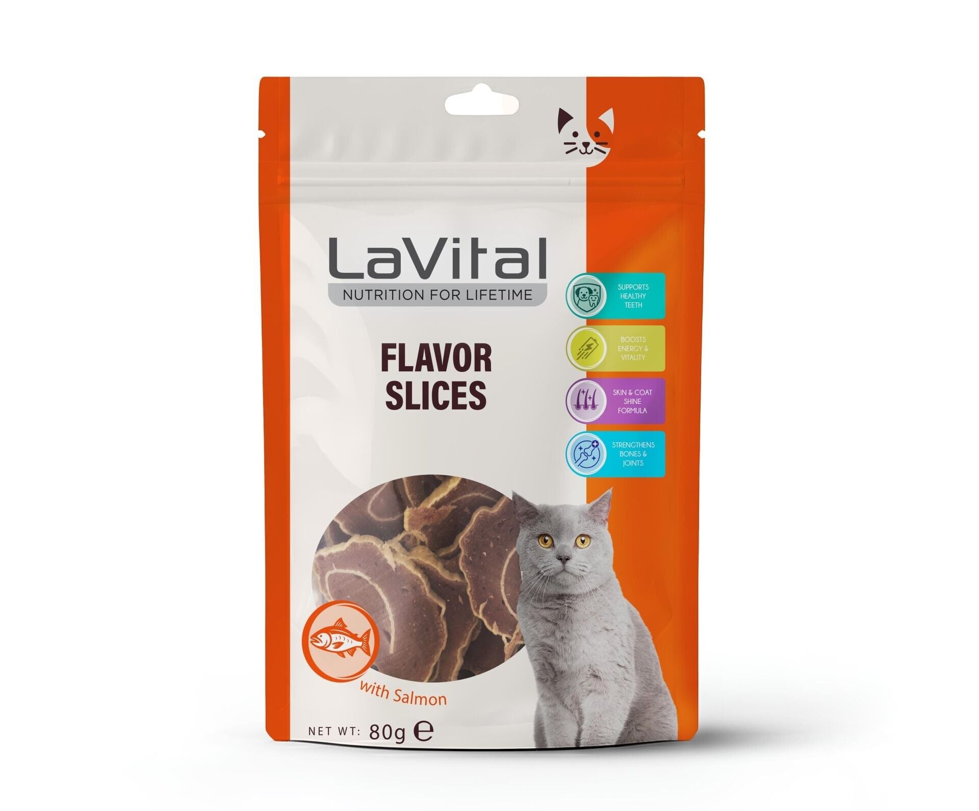 LaVital Kedi Ödül Maması Somonlu 80 gr