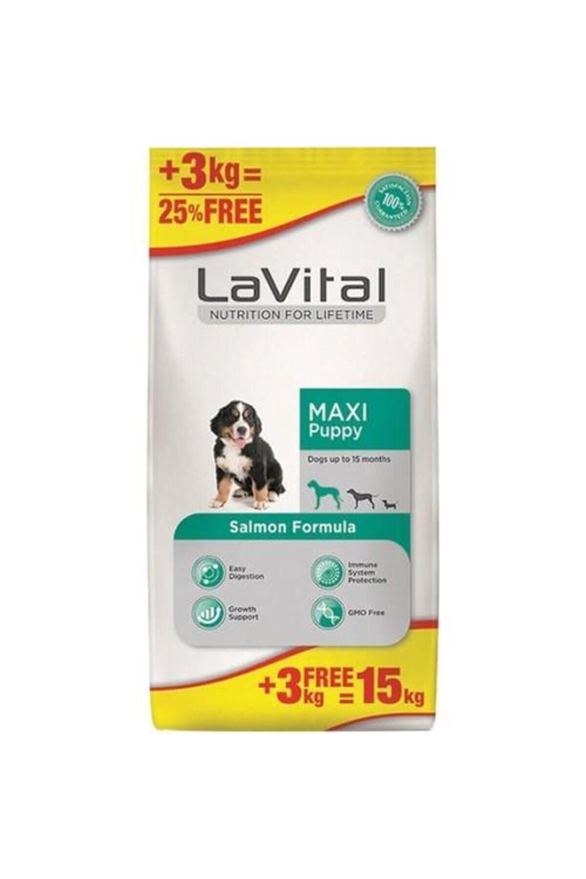 La Vital Lavital Büyük Irk Somonlu Yavru Köpek Maması 15 Kg