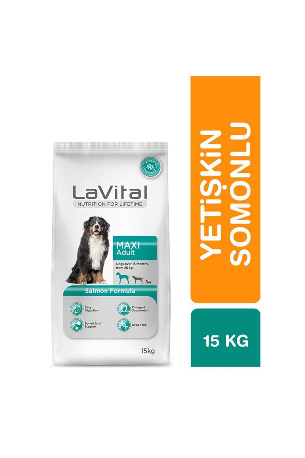 La Vital Lavital Somonlu Büyük Irk Yetişkin Köpek Maması 15kg
