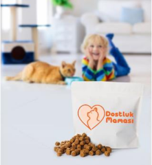 Sokak Kedilerine Özel Dostluk Kedi Maması - 1 Kg