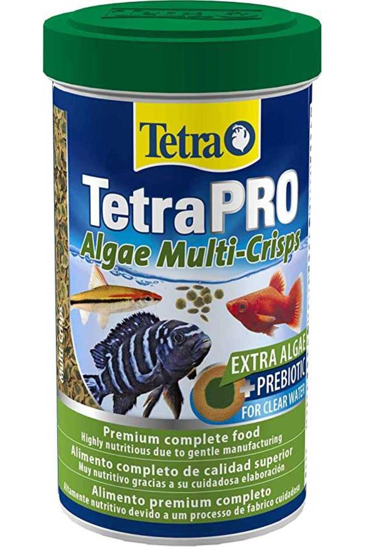 Tetra Pro Algae Crips Otçul Balık Yemi 250ml 45gr