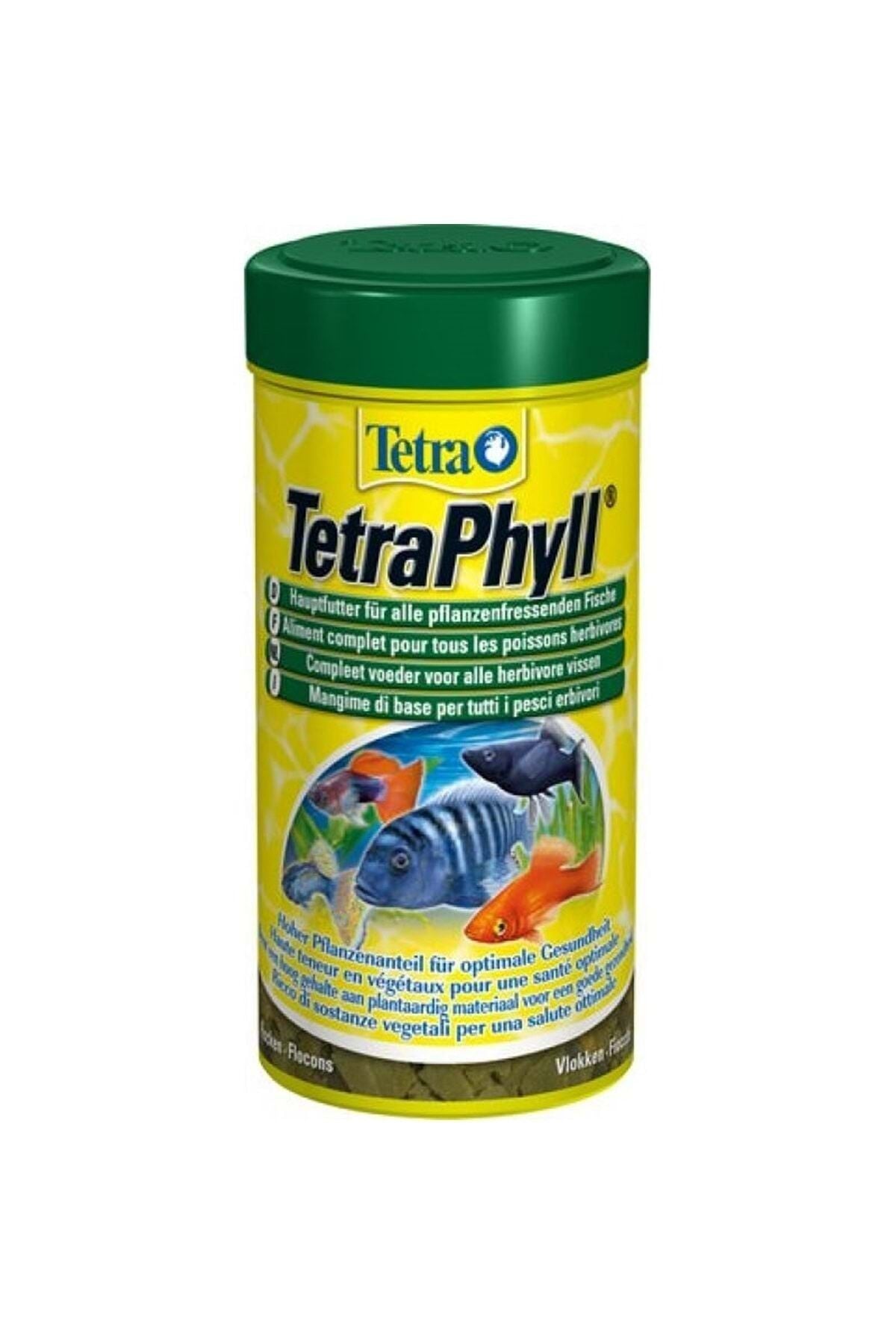 Tetra Phyll Flakes Bitkisel Pul Balık Yemi 250ml 52gr