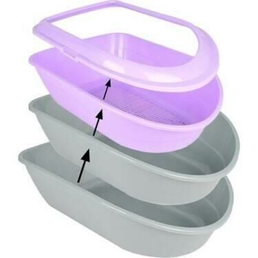 PET PRETTY CNR ELEKLİ KEDİ TUVALETİ 40x56x21 cm