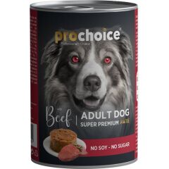Pro Choice Sığır Etli Yetişkin Köpek Konsevesi 400 gr