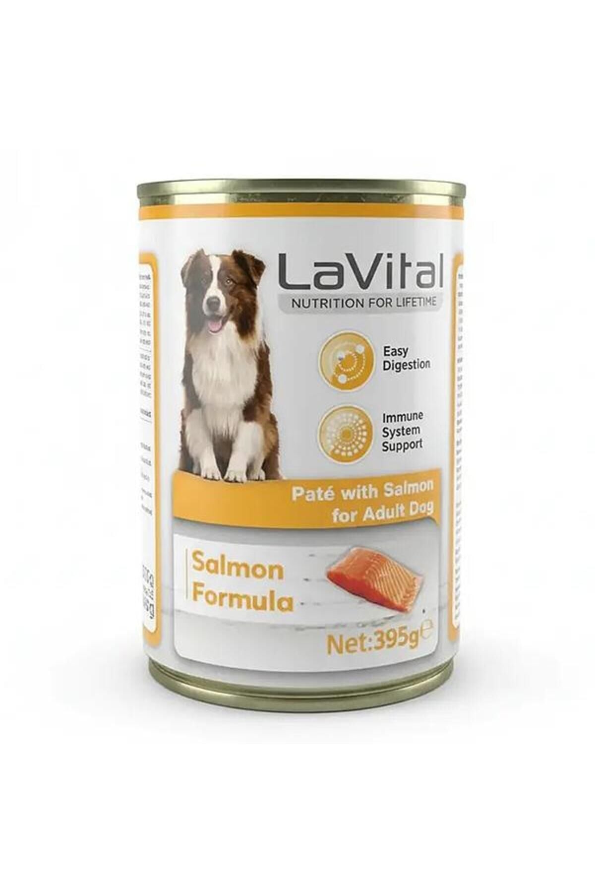 La Vital LaVital Somonlu Ezme Yetişkin Köpek Konservesi 395gr