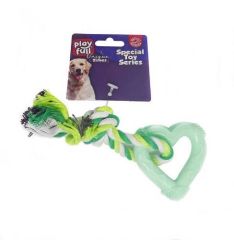 Playfull Plastik ve İpli Köpek Oyuncağı 18 Cm