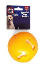 Playfull Zilli Plastik Top Köpek Oyuncağı 7,5 Cm