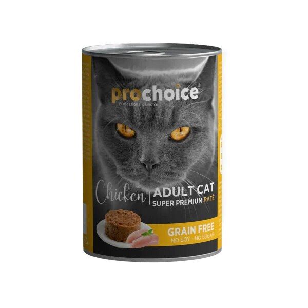 Prochoice Tavuklu Pate Konserve Yetişkin Kedi Maması 400 G