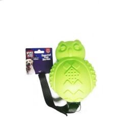Playfull İpli Baykuş Plastik Köpek Oyuncağı 30x10 Cm