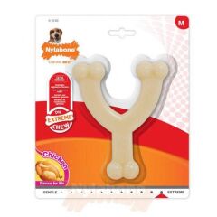 Nylabone Tavuk Aromalı Köpek Çiğneme Kemiği M