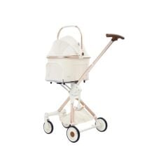 EuroDog Katlanabilir Köpek Arababası Altın 83x48,5x110 cm