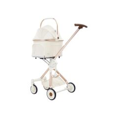 EuroDog Katlanabilir Köpek Arababası Altın 83x48,5x110 cm