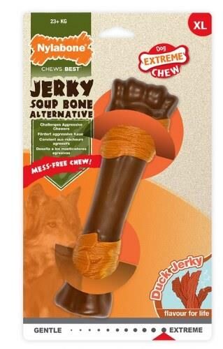 Nylabone Ördek Aromalı Köpek Çiğneme Kemiği XL