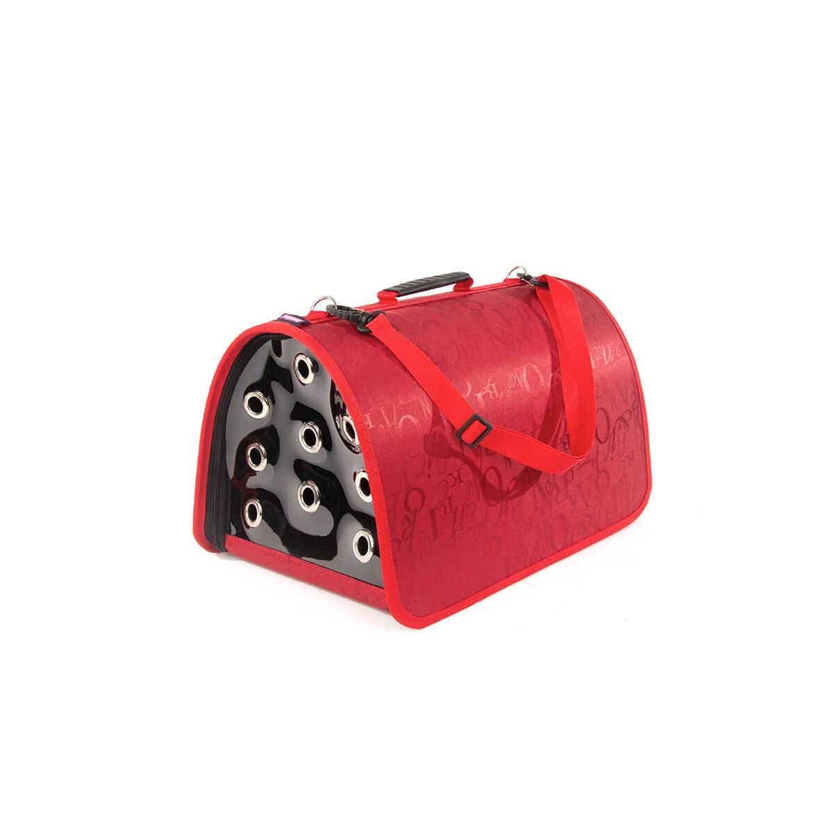 PET PRETTY FLYBAG KAPALI ÇANTA KIRMIZI 44x28x28 cm