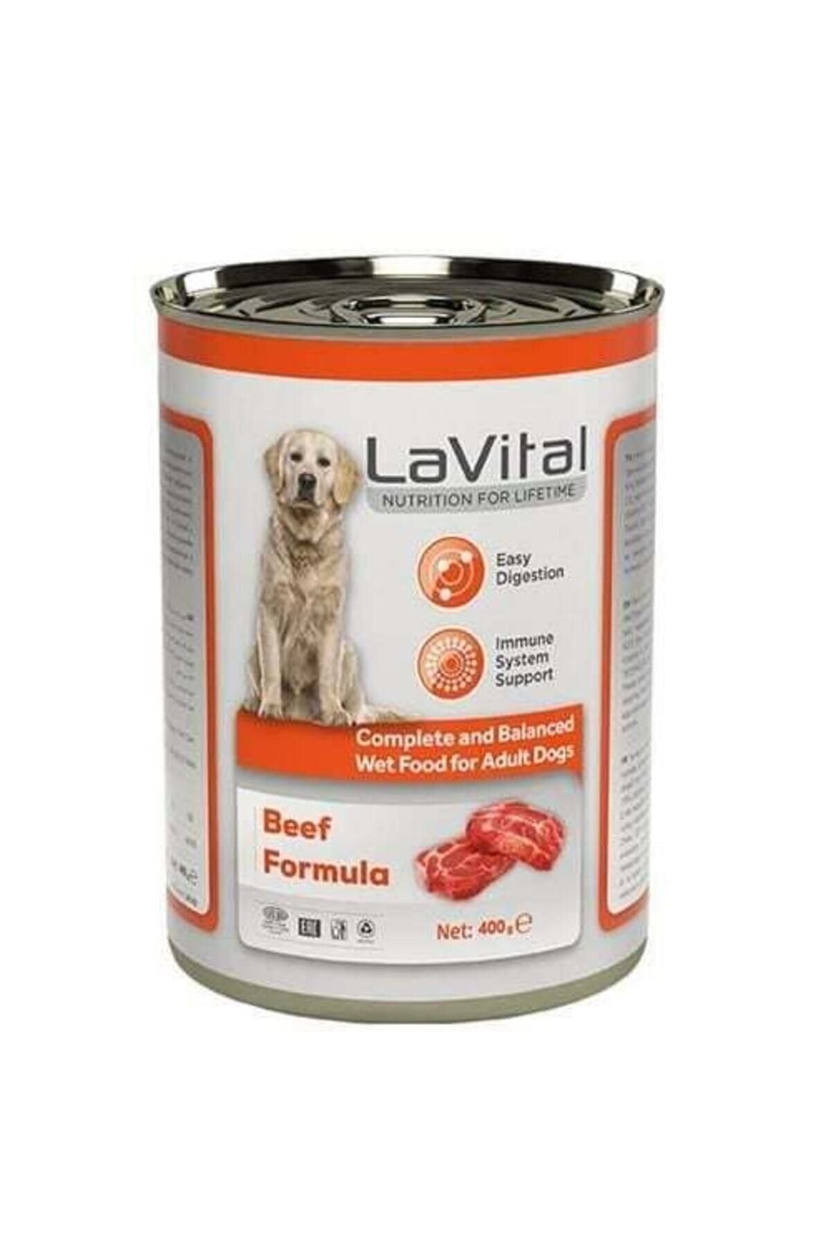 La Vital Adult Biftekli Yetişkin Köpek Konservesi 400gr