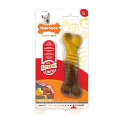 Nylabone Biftek ve Peynir Aromalı Köpek Çiğneme Çubuğu S